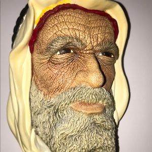 Bosson Vintage Syrian (No. 36) Chalkware Head